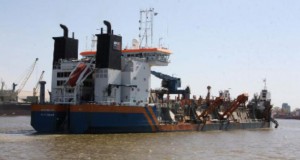 Lithuania - Van Oord - Dredging Works at Klaipeda Port Channel in Progress