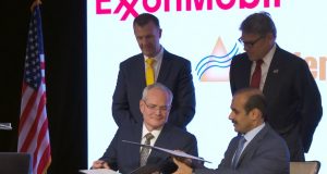 exxon, qatar petroleum deal