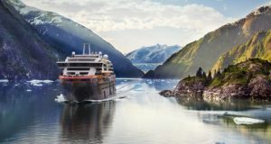 Hurtigruten vessel