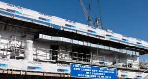 MSC Seashore keel laying