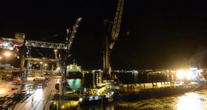 New Crane Arrives on Tyne Port (UK)