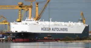 Hoegh Jacksonville during construction