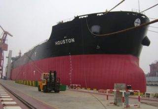 Capesize dry bulk vessel Houston